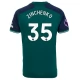 Arsenal FC Zinchenko 35 Kolmas Pelipaita 2023-24 Jalkapallo Pelipaidat Peliasut