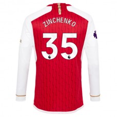 Arsenal FC Zinchenko 35 Kotipelipaita 2023-24 Jalkapallo Pelipaidat Peliasut(L/S)