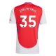 Arsenal FC Zinchenko 35 Kotipelipaita 2024-25 Jalkapallo Pelipaidat Peliasut