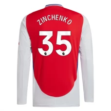 Arsenal FC Zinchenko 35 Kotipelipaita 2024-25 Jalkapallo Pelipaidat Peliasut(L/S)