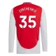 Arsenal FC Zinchenko 35 Kotipelipaita 2024-25 Jalkapallo Pelipaidat Peliasut(L/S)
