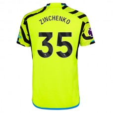 Arsenal FC Zinchenko 35 Vieraspelipaita 2023-24 Jalkapallo Pelipaidat Peliasut