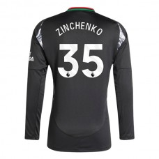 Arsenal FC Zinchenko 35 Vieraspelipaita 2024-25 Jalkapallo Pelipaidat Peliasut(L/S)