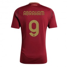 AS Roma Abraham 9 Kotipelipaita 2024-25 Jalkapallo Pelipaidat Peliasut