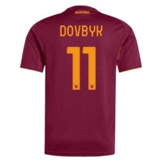 AS Roma Dovbyk 11 Kotipelipaita 2025-26 Jalkapallo Pelipaidat Peliasut