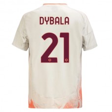AS Roma Dybala 21 Vieraspelipaita 2024-25 Jalkapallo Pelipaidat Peliasut