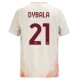 AS Roma Dybala 21 Vieraspelipaita 2024-25 Jalkapallo Pelipaidat Peliasut