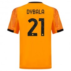 AS Roma Dybala 21 Vieraspelipaita 2025-26 Jalkapallo Pelipaidat Peliasut