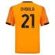 AS Roma Dybala 21 Vieraspelipaita 2025-26 Jalkapallo Pelipaidat Peliasut