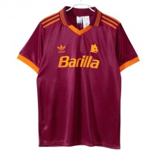 AS Roma Kotipelipaita Retro 1992-94 Jalkapallo Pelipaidat Peliasut