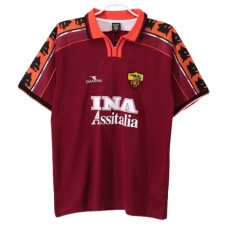 AS Roma Kotipelipaita Retro 1998-99 Jalkapallo Pelipaidat Peliasut