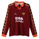 AS Roma Kotipelipaita Retro 1998-99 Jalkapallo Pelipaidat Peliasut(L/S)