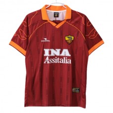 AS Roma Kotipelipaita Retro 1999-00 Jalkapallo Pelipaidat Peliasut