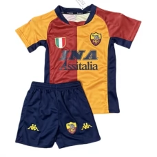 AS Roma Lasten Kotipelipaita Retro 2001-02 Jalkapallo Pelipaidat Peliasut