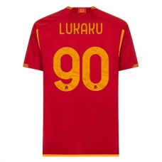 AS Roma Lukaku 90 Kotipelipaita 2023-24 Jalkapallo Pelipaidat Peliasut