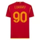 AS Roma Lukaku 90 Kotipelipaita 2023-24 Jalkapallo Pelipaidat Peliasut