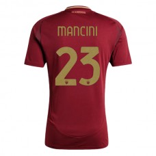 AS Roma Mancini 23 Kotipelipaita 2024-25 Jalkapallo Pelipaidat Peliasut