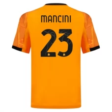AS Roma Mancini 23 Vieraspelipaita 2025-26 Jalkapallo Pelipaidat Peliasut