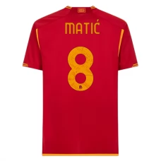 AS Roma Matić 8 Kotipelipaita 2023-24 Jalkapallo Pelipaidat Peliasut