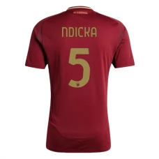 AS Roma Ndicka 5 Kotipelipaita 2024-25 Jalkapallo Pelipaidat Peliasut