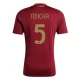 AS Roma Ndicka 5 Kotipelipaita 2024-25 Jalkapallo Pelipaidat Peliasut