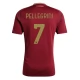 AS Roma Pellegrini 7 Kotipelipaita 2024-25 Jalkapallo Pelipaidat Peliasut