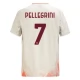 AS Roma Pellegrini 7 Vieraspelipaita 2024-25 Jalkapallo Pelipaidat Peliasut