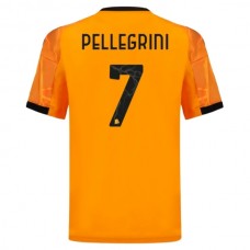 AS Roma Pellegrini 7 Vieraspelipaita 2025-26 Jalkapallo Pelipaidat Peliasut