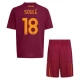 AS Roma Soule 18 Lasten Kotipelipaita 2025-26 Jalkapallo Pelipaidat Peliasut