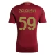 AS Roma Zalewski 59 Kotipelipaita 2024-25 Jalkapallo Pelipaidat Peliasut