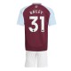 Aston Villa FC Bailey 31 Lasten Kotipelipaita 2024-25 Jalkapallo Pelipaidat Peliasut