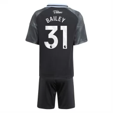 Aston Villa FC Bailey 31 Lasten Vieraspelipaita 2025-26 Jalkapallo Pelipaidat Peliasut
