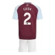 Aston Villa FC Cash 2 Lasten Kotipelipaita 2024-25 Jalkapallo Pelipaidat Peliasut
