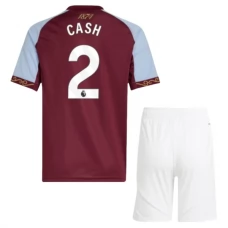 Aston Villa FC Cash 2 Lasten Kotipelipaita 2025-26 Jalkapallo Pelipaidat Peliasut