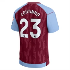 Aston Villa FC Coutinho 23 Kotipelipaita 2023-24 Jalkapallo Pelipaidat Peliasut