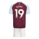 Aston Villa FC Diaby 19 Lasten Kotipelipaita 2024-25 Jalkapallo Pelipaidat Peliasut