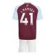 Aston Villa FC J.Ramsey 41 Lasten Kotipelipaita 2024-25 Jalkapallo Pelipaidat Peliasut