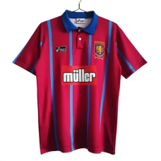 Aston Villa FC Kotipelipaita Retro 1993-95 Jalkapallo Pelipaidat Peliasut