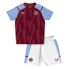 Aston Villa FC Lasten Kotipelipaita 2023-24 Jalkapallo Pelipaidat Peliasut