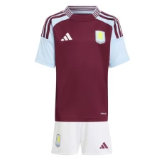 Aston Villa FC Lasten Kotipelipaita 2024-25 Jalkapallo Pelipaidat Peliasut