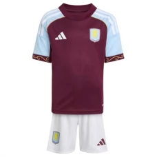 Aston Villa FC Lasten Kotipelipaita 2025-26 Jalkapallo Pelipaidat Peliasut