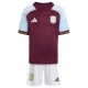 Aston Villa FC Lasten Kotipelipaita 2025-26 Jalkapallo Pelipaidat Peliasut
