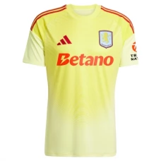 Aston Villa FC Maalivahdin Vieraspelipaita 2025-26 Jalkapallo Pelipaidat Peliasut
