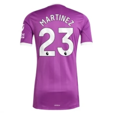 Aston Villa FC Martinez 23 Maalivahdin Kolmas Pelipaita 2025-26 Jalkapallo Pelipaidat Peliasut