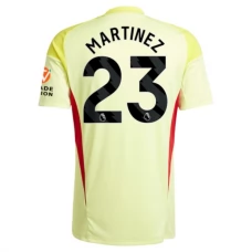 Aston Villa FC Martinez 23 Maalivahdin Vieraspelipaita 2025-26 Jalkapallo Pelipaidat Peliasut