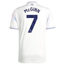 Aston Villa FC McGinn 7 Kolmas Pelipaita 2025-26 Jalkapallo Pelipaidat Peliasut