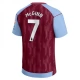 Aston Villa FC McGinn 7 Kotipelipaita 2023-24 Jalkapallo Pelipaidat Peliasut
