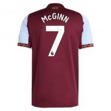 Aston Villa FC McGinn 7 Kotipelipaita 2025-26 Jalkapallo Pelipaidat Peliasut