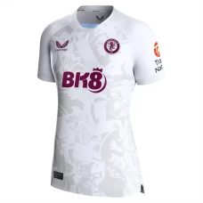 Aston Villa FC Naisten Vieraspelipaita 2023-24 Jalkapallo Pelipaidat Peliasut