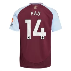 Aston Villa FC Pau 14 Kotipelipaita 2024-25 Jalkapallo Pelipaidat Peliasut
